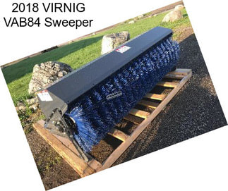 2018 VIRNIG VAB84 Sweeper