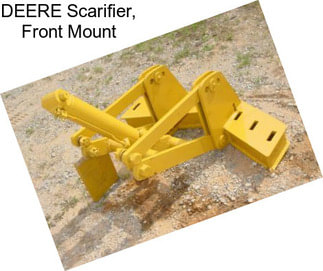 DEERE Scarifier, Front Mount