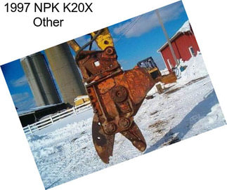1997 NPK K20X Other
