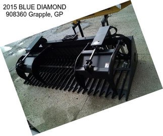2015 BLUE DIAMOND 908360 Grapple, GP