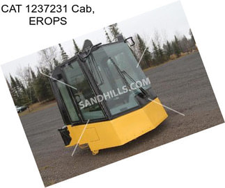 CAT 1237231 Cab, EROPS