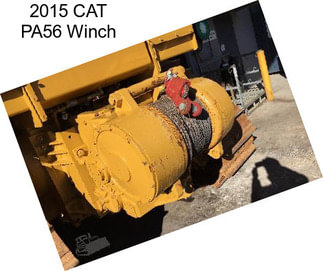 2015 CAT PA56 Winch