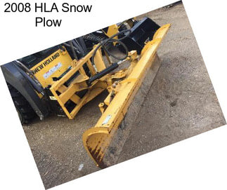 2008 HLA Snow Plow