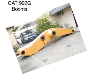 CAT 992G Booms