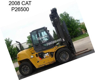 2008 CAT P26500