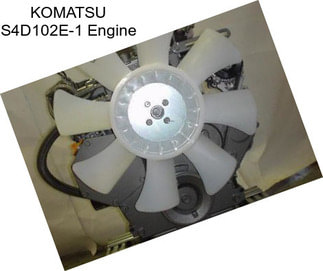 KOMATSU S4D102E-1 Engine