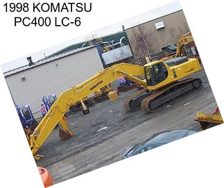 1998 KOMATSU PC400 LC-6