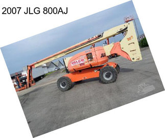 2007 JLG 800AJ