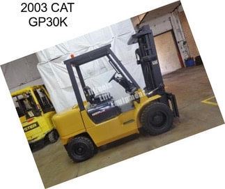 2003 CAT GP30K