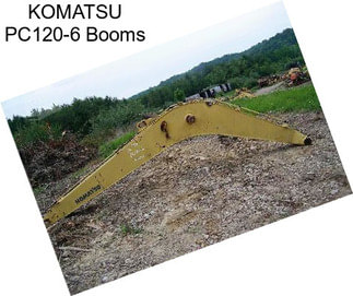 KOMATSU PC120-6 Booms