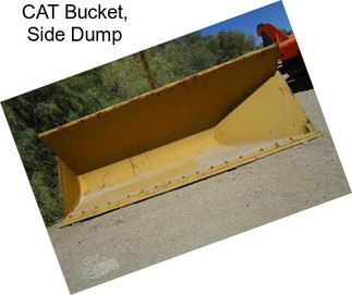 CAT Bucket, Side Dump