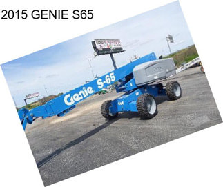 2015 GENIE S65