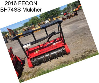 2016 FECON BH74SS Mulcher