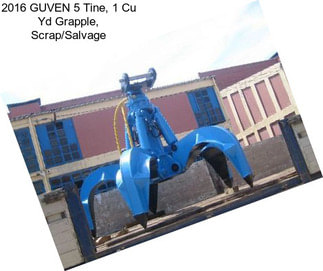 2016 GUVEN 5 Tine, 1 Cu Yd Grapple, Scrap/Salvage