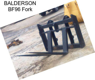 BALDERSON BF96 Fork