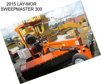 2015 LAY-MOR SWEEPMASTER 300