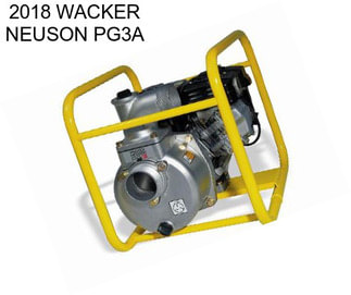 2018 WACKER NEUSON PG3A