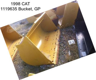 1998 CAT 1119635 Bucket, GP