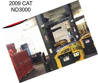 2009 CAT ND3000