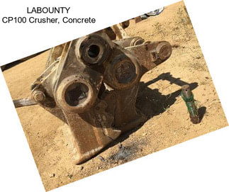 LABOUNTY CP100 Crusher, Concrete