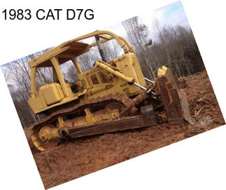 1983 CAT D7G