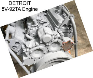 DETROIT 8V-92TA Engine