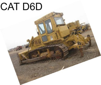 CAT D6D
