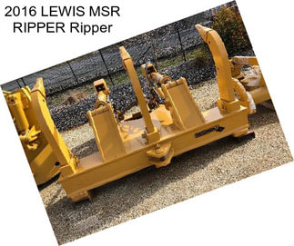 2016 LEWIS MSR RIPPER Ripper