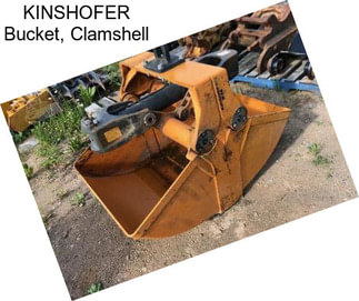 KINSHOFER Bucket, Clamshell