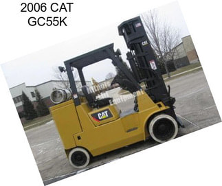 2006 CAT GC55K