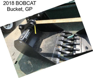 2018 BOBCAT Bucket, GP