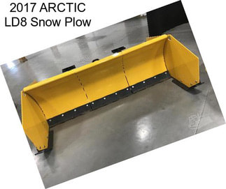 2017 ARCTIC LD8 Snow Plow