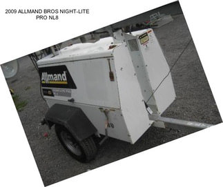 2009 ALLMAND BROS NIGHT-LITE PRO NL8