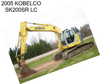 2005 KOBELCO SK200SR LC