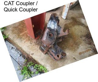 CAT Coupler / Quick Coupler