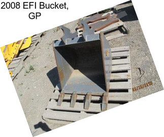 2008 EFI Bucket, GP