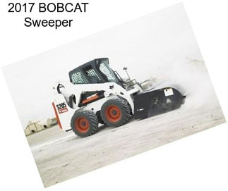 2017 BOBCAT Sweeper