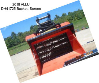 2018 ALLU DH41725 Bucket, Screen