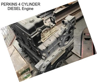 PERKINS 4 CYLINDER DIESEL Engine