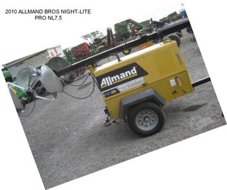 2010 ALLMAND BROS NIGHT-LITE PRO NL7.5