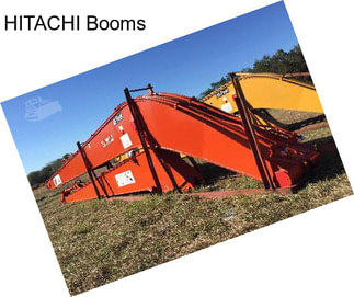 HITACHI Booms