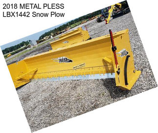 2018 METAL PLESS LBX1442 Snow Plow
