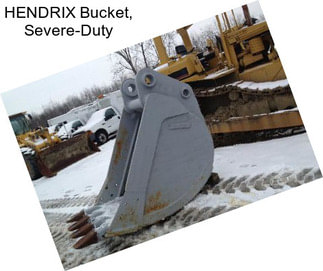 HENDRIX Bucket, Severe-Duty