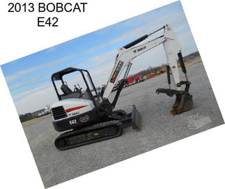 2013 BOBCAT E42