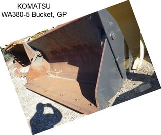 KOMATSU WA380-5 Bucket, GP