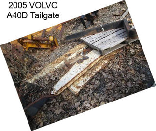 2005 VOLVO A40D Tailgate