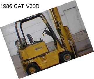1986 CAT V30D