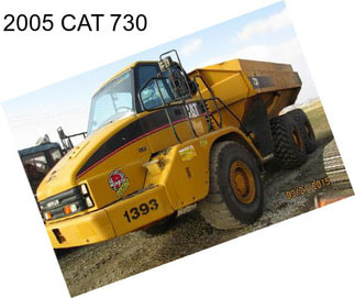 2005 CAT 730