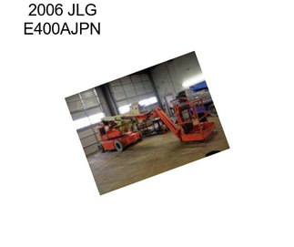 2006 JLG E400AJPN