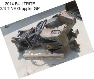 2014 BUILTRITE 2/3 TINE Grapple, GP